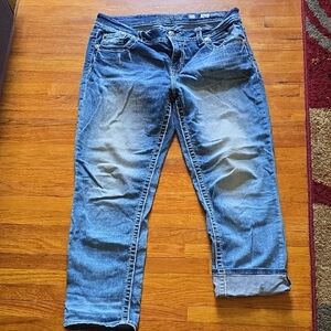 Miss Me Dark Blue Denim Jeans